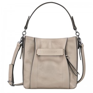 Longchamp 3D S Naisten Crossbody Laukut Harmaat | 2864-IAZCJ