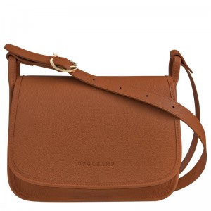 Longchamp Le Foulonné M Naisten Crossbody Laukut Ruskea | 6123-PVSWR