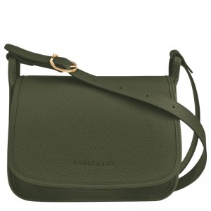 Longchamp Le Foulonné M Naisten Crossbody Laukut Khaki | 5842-IPANY