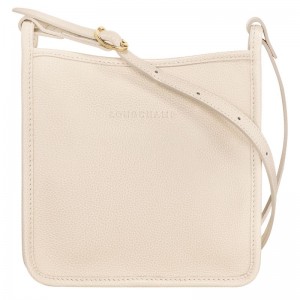 Longchamp Le Foulonné S Naisten Crossbody Laukut Valkoinen | 9042-ICFQM