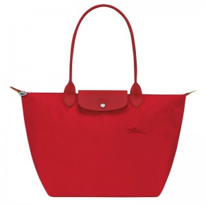 Longchamp Le Pliage Green L Naisten Kangaskassit Pinkki | 8536-TACPO