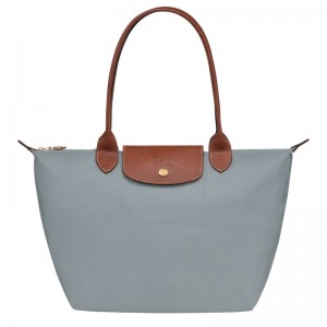 Longchamp Le Pliage Original M Naisten Kangaskassit Harmaat | 6587-HNTAP