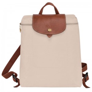 Longchamp Le Pliage Original M Naisten Reput Valkoinen | 2765-QFEMB