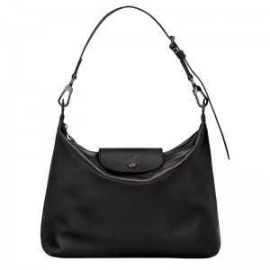 Longchamp Le Pliage Xtra M Naisten Hobo Laukku Mustat | 5631-NXVLI