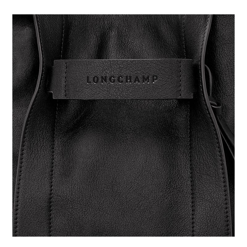 Longchamp 3D S Naisten Crossbody Laukut Mustat | 7582-IBUMC