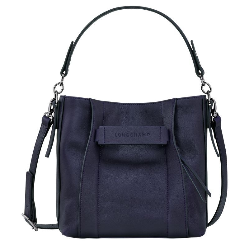 Longchamp 3D S Naisten Crossbody Laukut Laivastonsininen | 2468-KNCQM