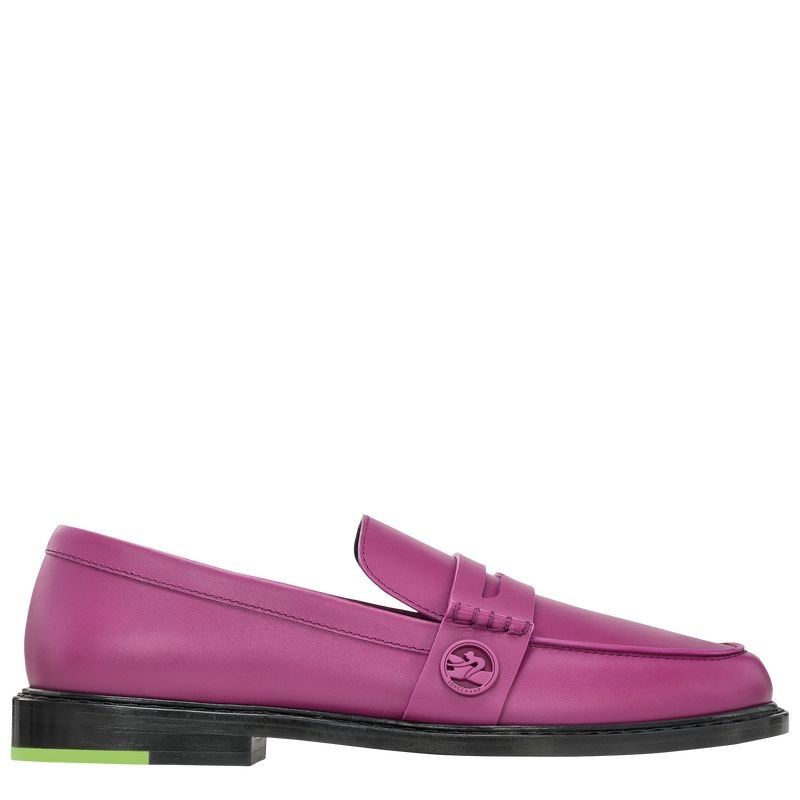 Longchamp Box-Trot Naisten Loafers Violetit | 2608-XNSAW