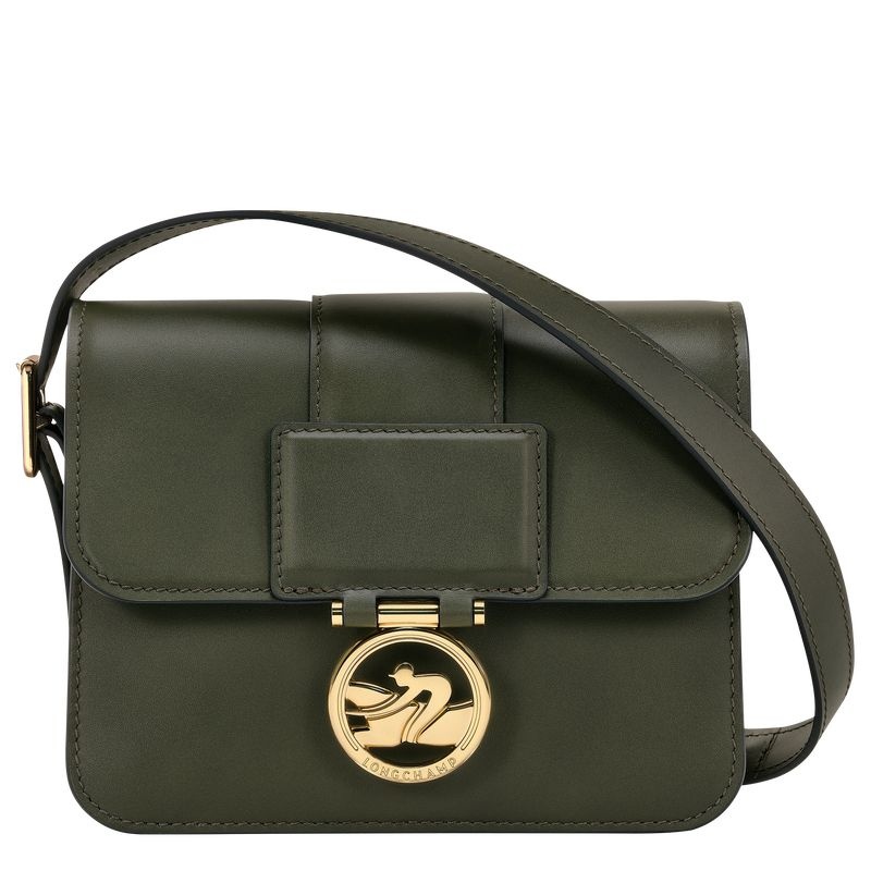 Longchamp Box-Trot S Naisten Crossbody Laukut Khaki | 0537-FUAVY