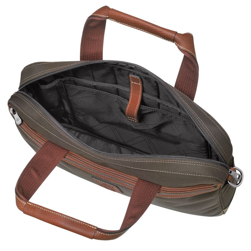 Longchamp Boxford S Miesten Salkku Ruskea | 2839-RWIYL