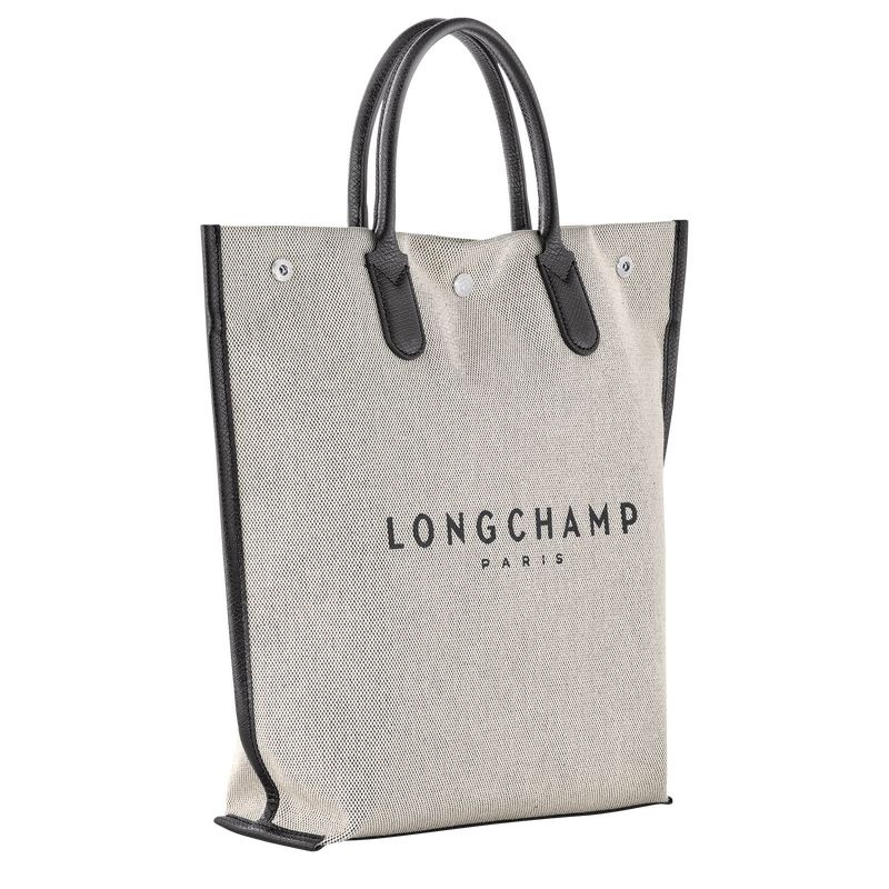 Longchamp Essential M Naisten Kangaskassit Harmaat | 5624-BPCSW