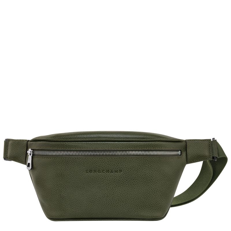 Longchamp Le Foulonné M Miesten Vyölaukku Khaki | 0489-QDZEU