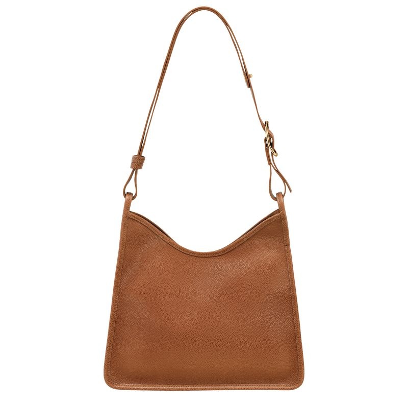 Longchamp Le Foulonné M Naisten Hobo Laukku Ruskea | 7469-YWRZI