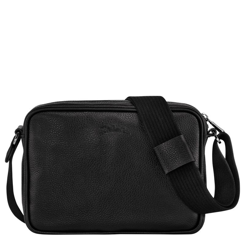 Longchamp Le Foulonné S Miesten Crossbody Laukut Mustat | 5412-EAFBJ