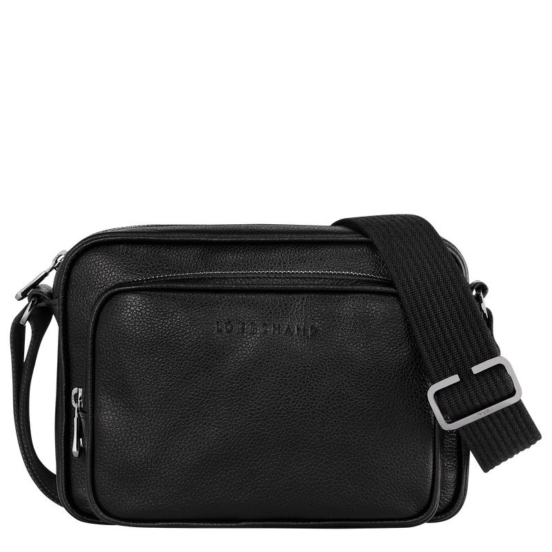 Longchamp Le Foulonné S Miesten Crossbody Laukut Mustat | 5412-EAFBJ