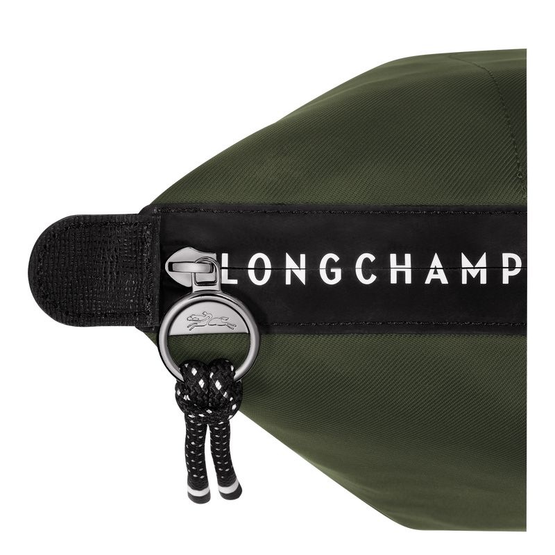 Longchamp Le Pliage Energy L Naisten Kangaskassit Khaki | 0451-BETML