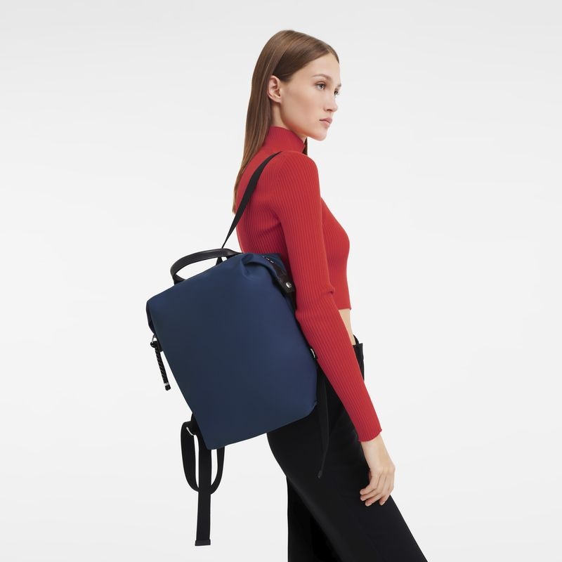 Longchamp Le Pliage Energy L Naisten Reput Laivastonsininen | 4531-DEMHO