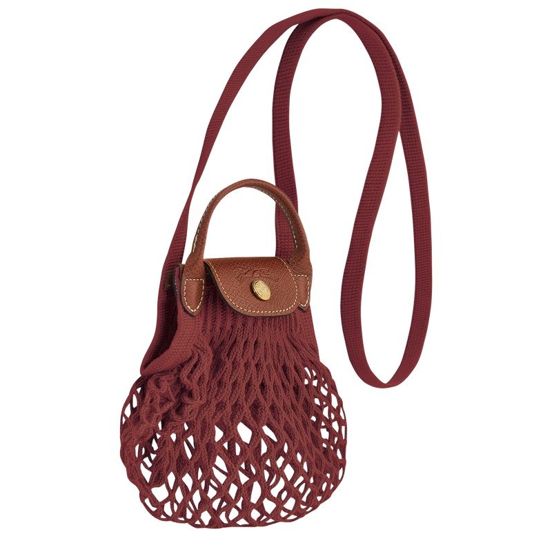 Longchamp Le Pliage Filet XS Naisten Crossbody Laukut Ruskea | 0134-TYQSL