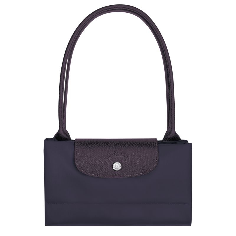 Longchamp Le Pliage Green L Naisten Kangaskassit Laivastonsininen | 0573-DAUOK