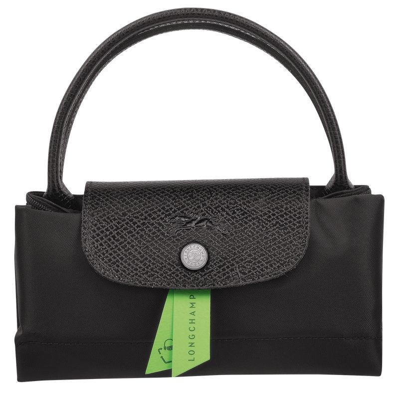 Longchamp Le Pliage Green S Naisten Käsilaukku Mustat | 3264-TQPOE