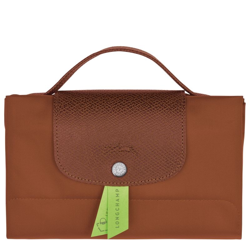 Longchamp Le Pliage Green S Naisten Salkku Ruskea | 5846-FTCUZ