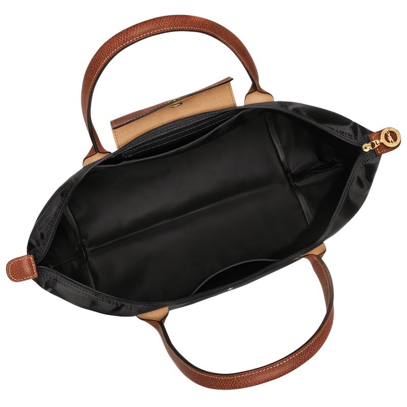 Longchamp Le Pliage Original L Naisten Kangaskassit Mustat | 9342-JSTEW