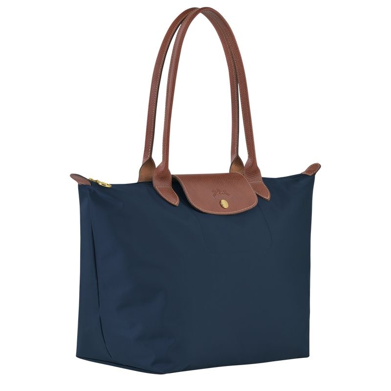 Longchamp Le Pliage Original L Naisten Kangaskassit Laivastonsininen | 3726-YKGVT