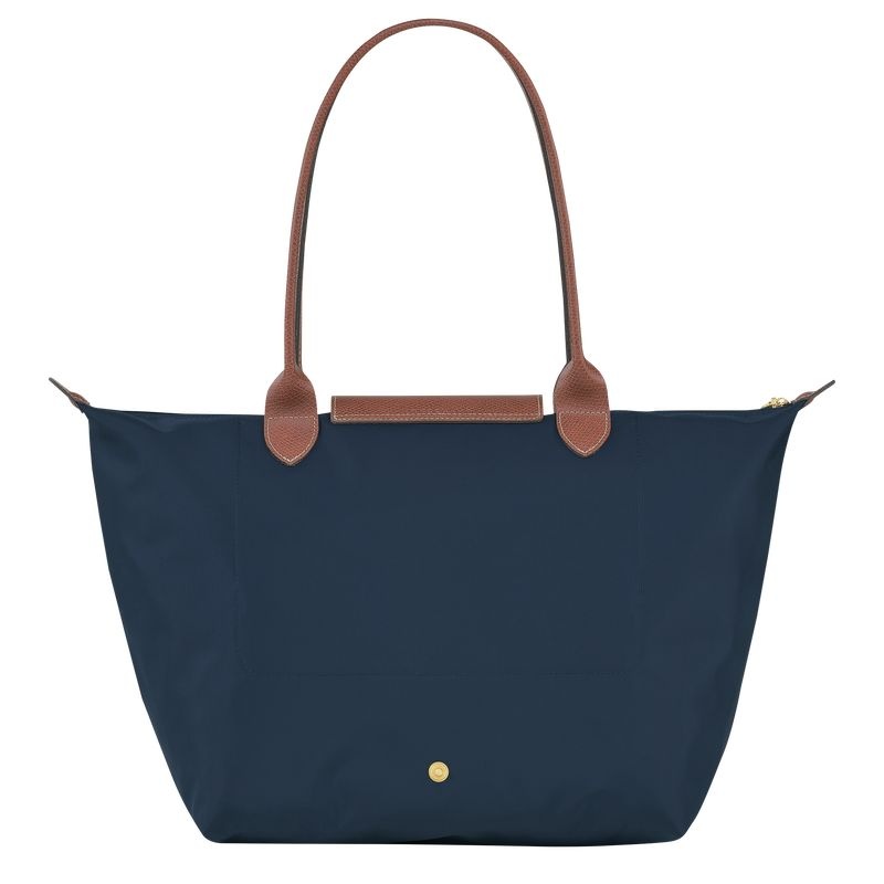 Longchamp Le Pliage Original L Naisten Kangaskassit Laivastonsininen | 3726-YKGVT