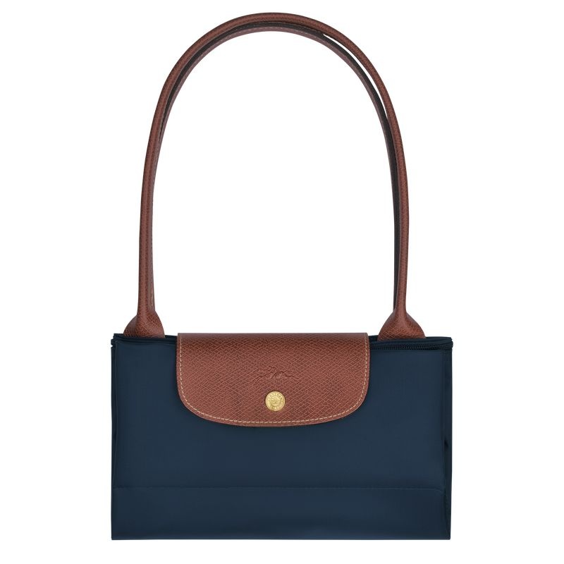 Longchamp Le Pliage Original L Naisten Kangaskassit Laivastonsininen | 3726-YKGVT