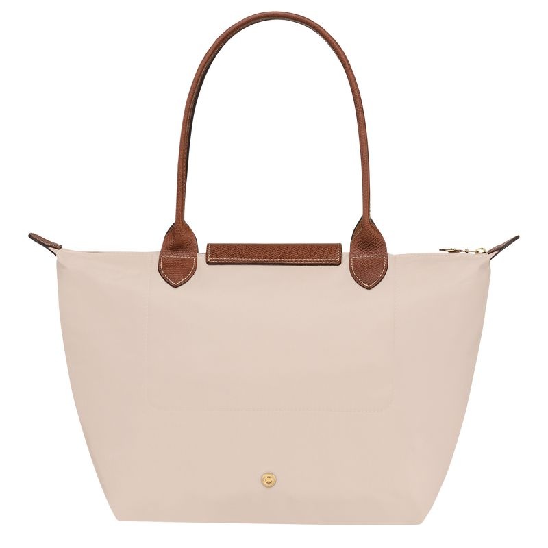 Longchamp Le Pliage Original M Naisten Kangaskassit Valkoinen | 0146-XHLCY