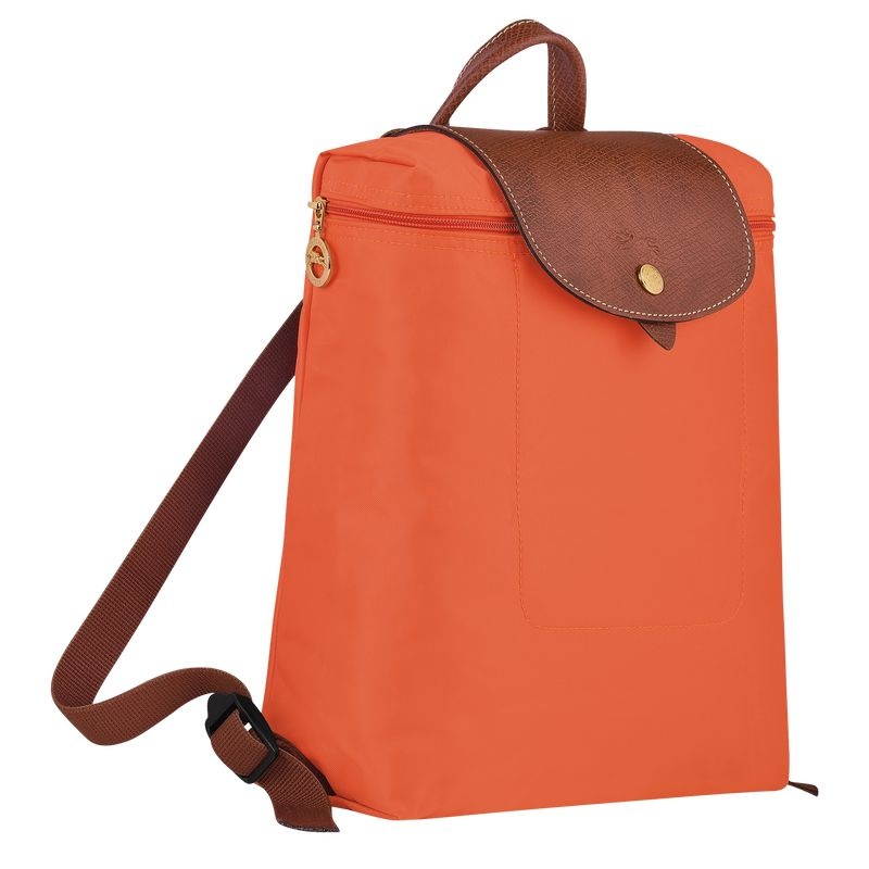 Longchamp Le Pliage Original M Naisten Reput Oranssi | 1860-ZNBWJ