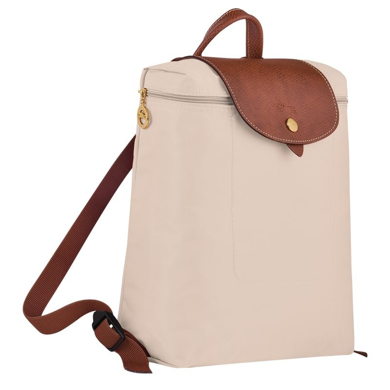 Longchamp Le Pliage Original M Naisten Reput Valkoinen | 5641-RQEDN