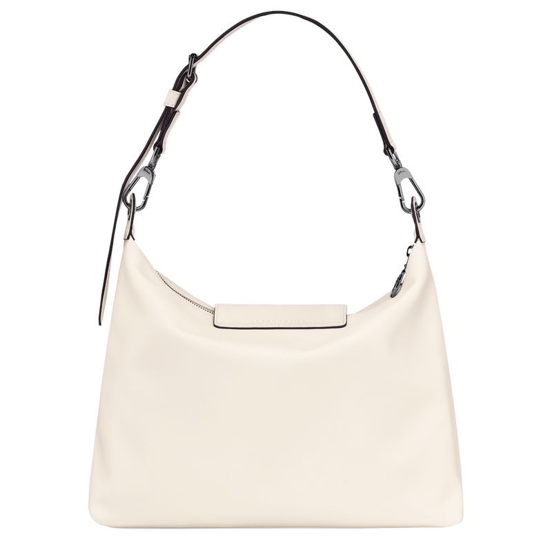 Longchamp Le Pliage Xtra M Naisten Hobo Laukku Valkoinen | 9736-TZVUW