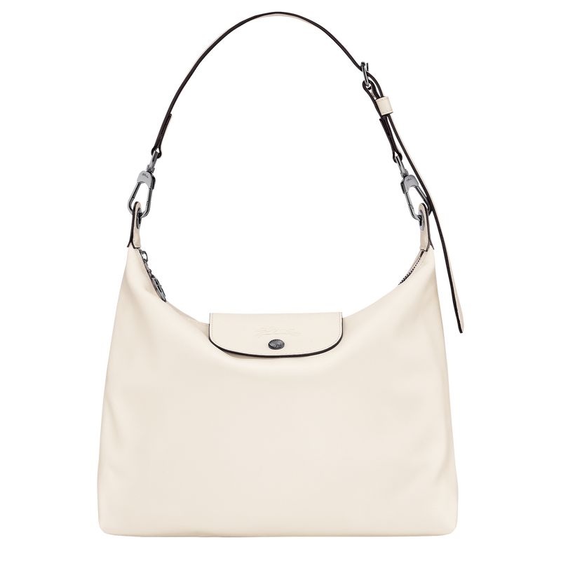 Longchamp Le Pliage Xtra M Naisten Hobo Laukku Valkoinen | 9736-TZVUW