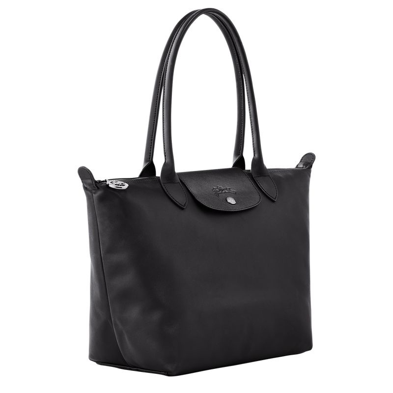 Longchamp Le Pliage Xtra M Naisten Kangaskassit Mustat | 8791-WDSAO