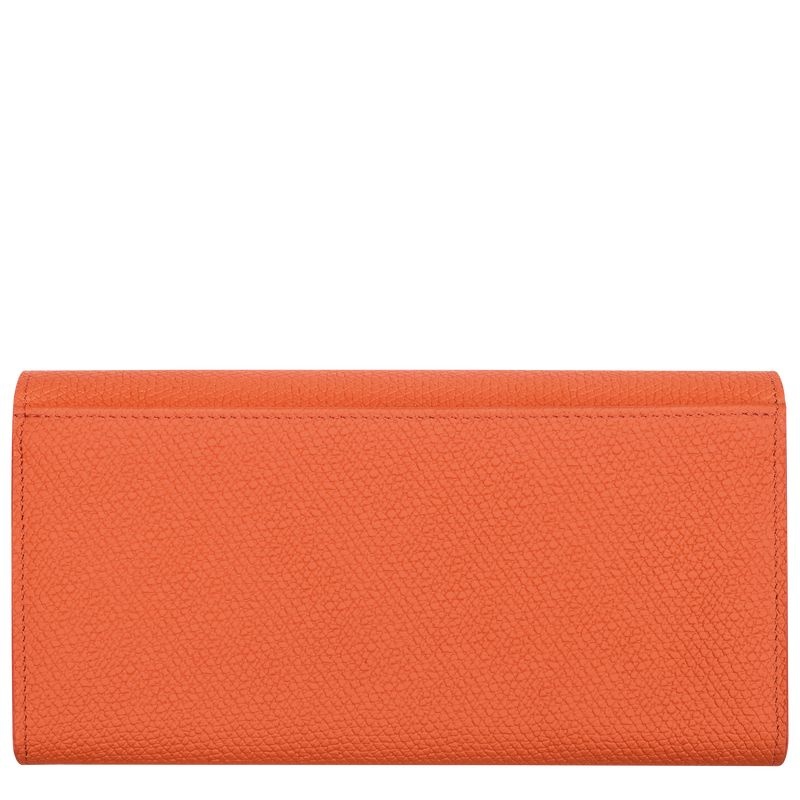 Longchamp Roseau Continental Naisten Lompakko Oranssi | 8072-DOSTU