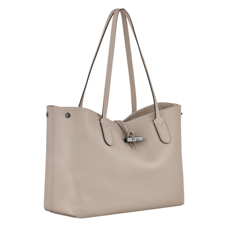 Longchamp Roseau Essential L Naisten Kangaskassit Harmaat | 7128-YKDMX