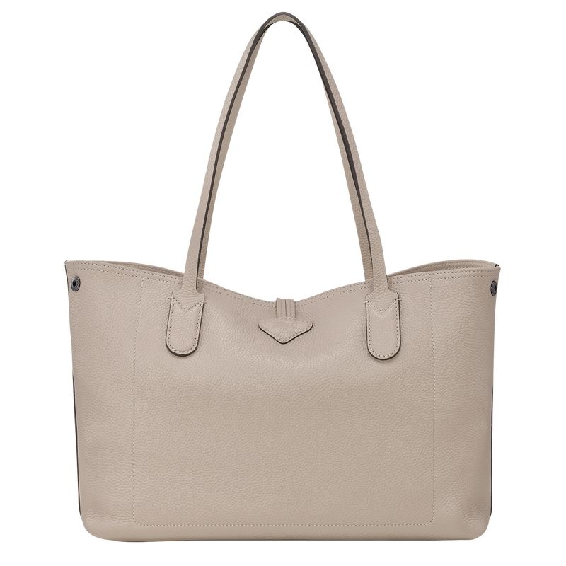 Longchamp Roseau Essential L Naisten Kangaskassit Harmaat | 7128-YKDMX