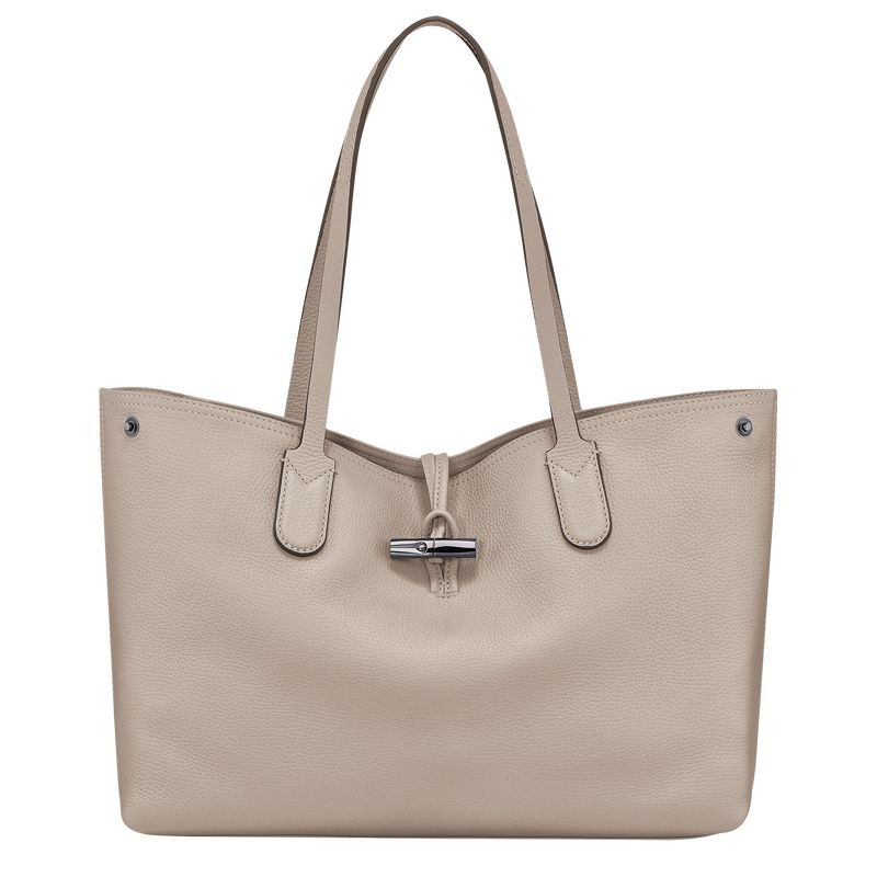 Longchamp Roseau Essential L Naisten Kangaskassit Harmaat | 7128-YKDMX