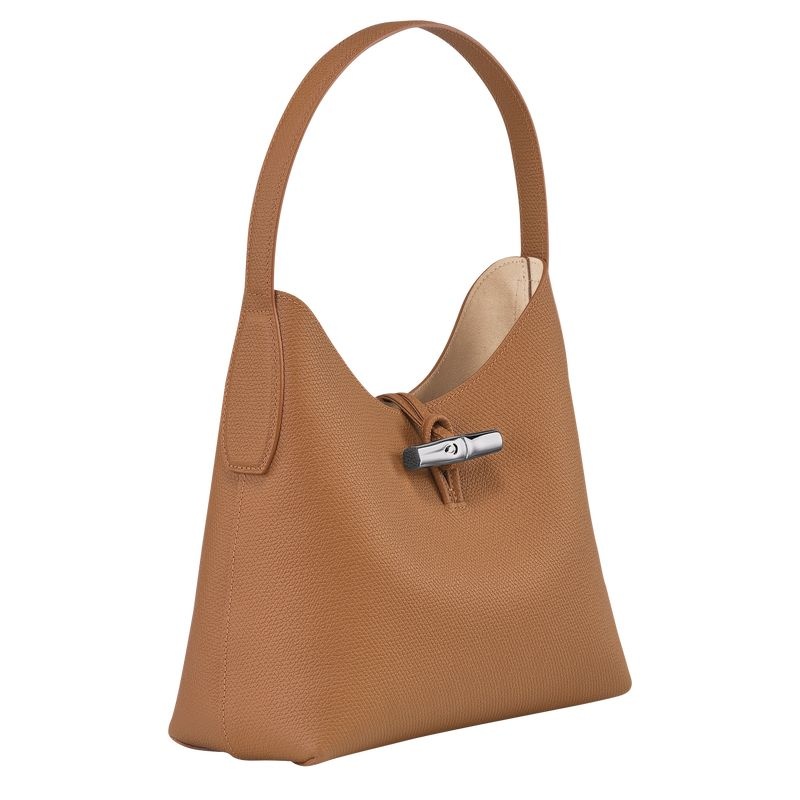 Longchamp Roseau M Naisten Hobo Laukku Beige | 5278-KROSH