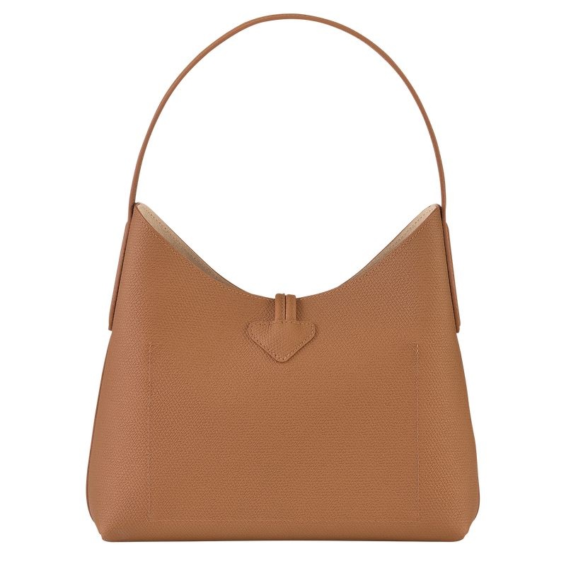 Longchamp Roseau M Naisten Hobo Laukku Beige | 5278-KROSH