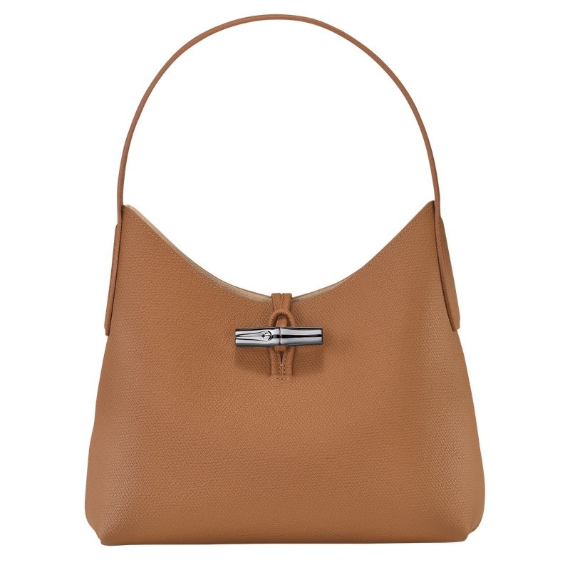 Longchamp Roseau M Naisten Hobo Laukku Beige | 5278-KROSH