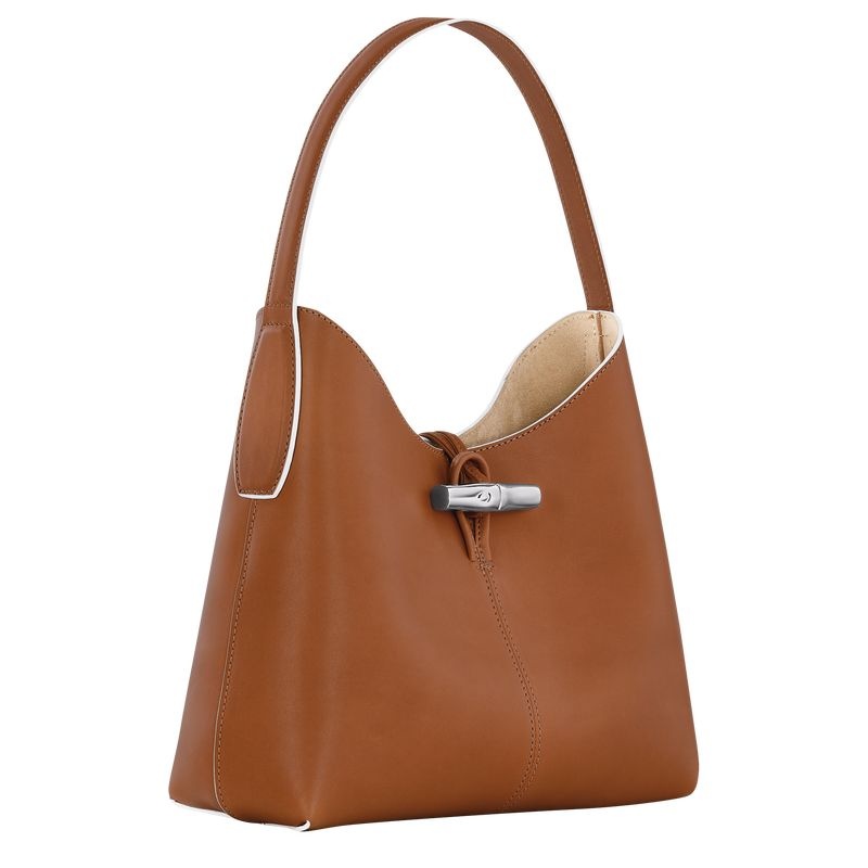 Longchamp Roseau M Naisten Hobo Laukku Ruskea | 6273-LHASW