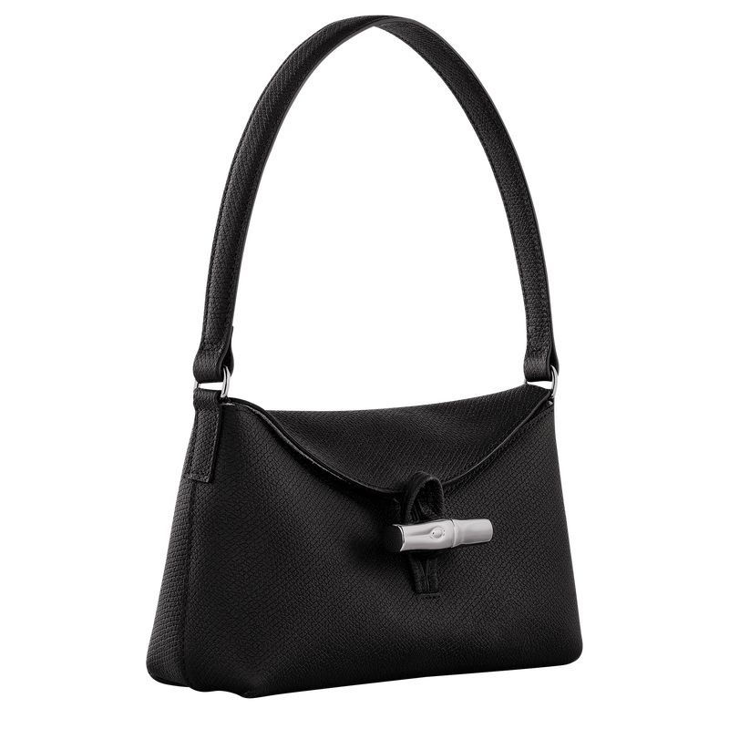 Longchamp Roseau S Naisten Hobo Laukku Mustat | 1203-XNMAS