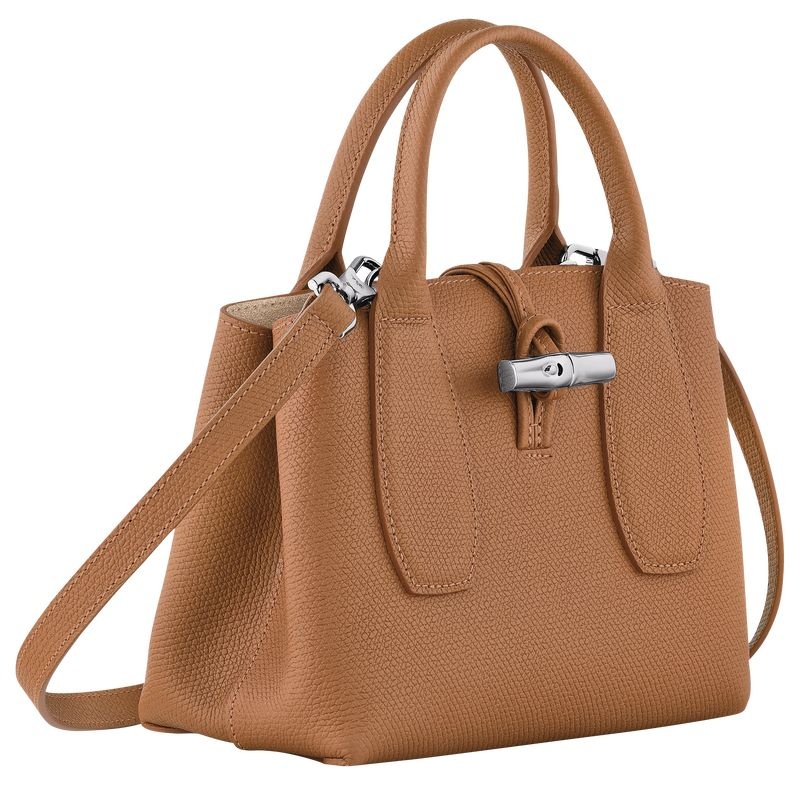 Longchamp Roseau S Naisten Käsilaukku Beige | 9380-LIJYR