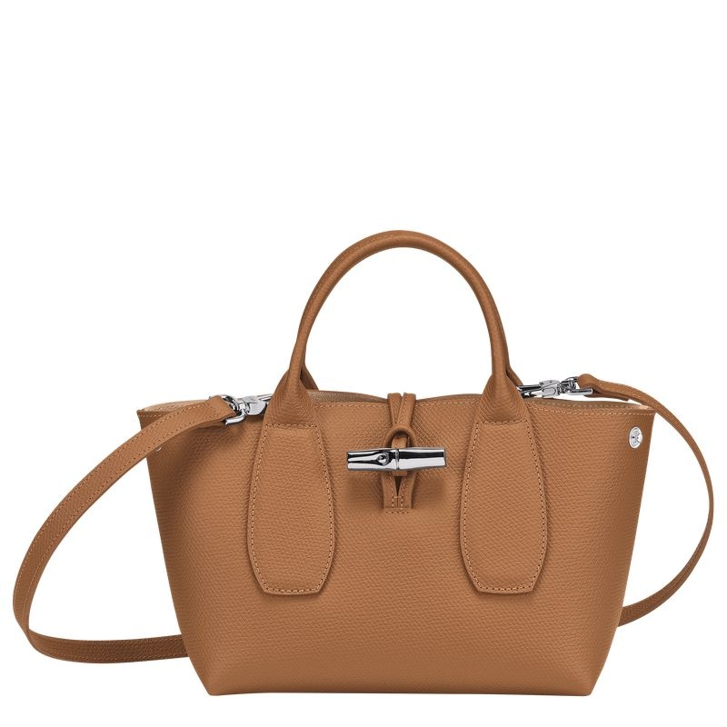 Longchamp Roseau S Naisten Käsilaukku Beige | 9380-LIJYR