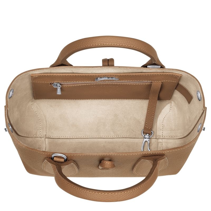 Longchamp Roseau S Naisten Käsilaukku Beige | 9380-LIJYR