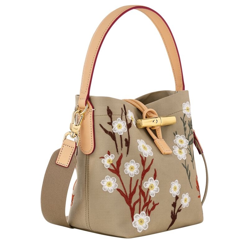 Longchamp Roseau XS Naisten Bucket Laukut Beige | 7946-LPUAH