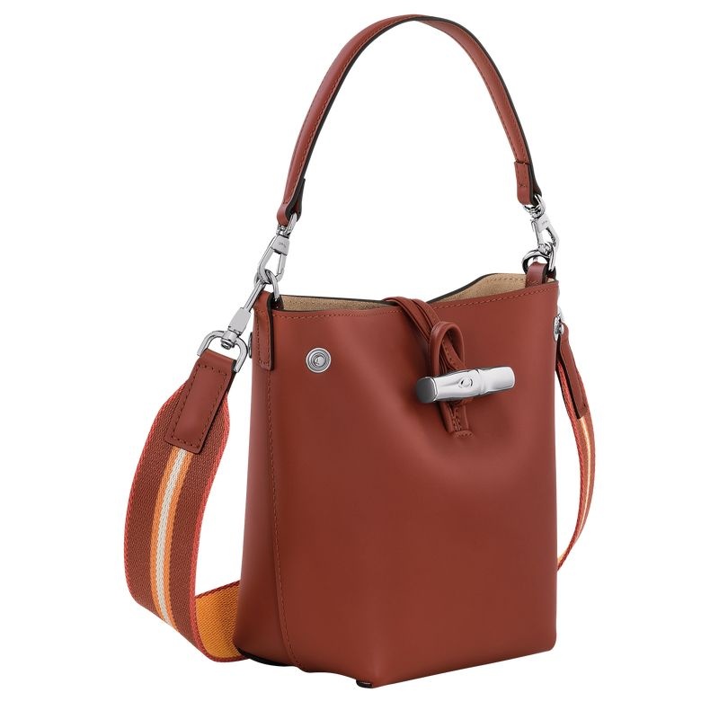 Longchamp Roseau XS Naisten Bucket Laukut Ruskea | 9081-STQAG