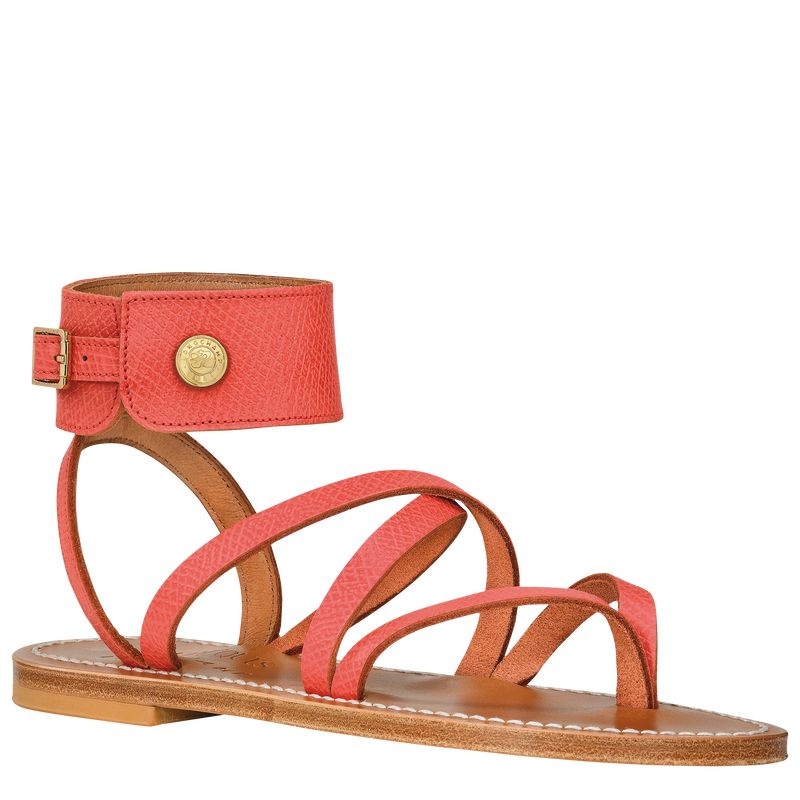 Longchamp x K.Jacques Sandals Naisten Sandaalit Pinkki | 8641-WUNCT