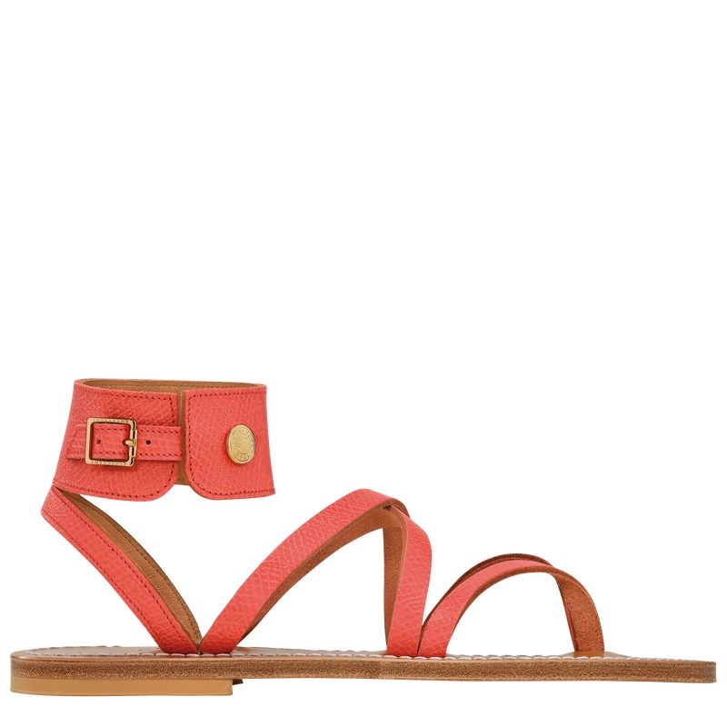 Longchamp x K.Jacques Sandals Naisten Sandaalit Pinkki | 8641-WUNCT